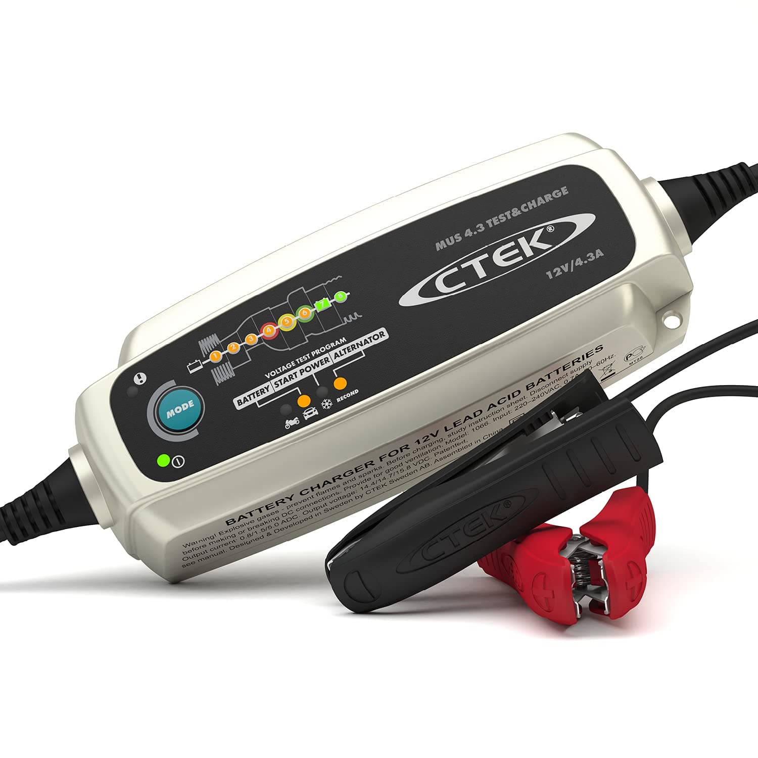 CTEK MUS 4.3 Test & Charge