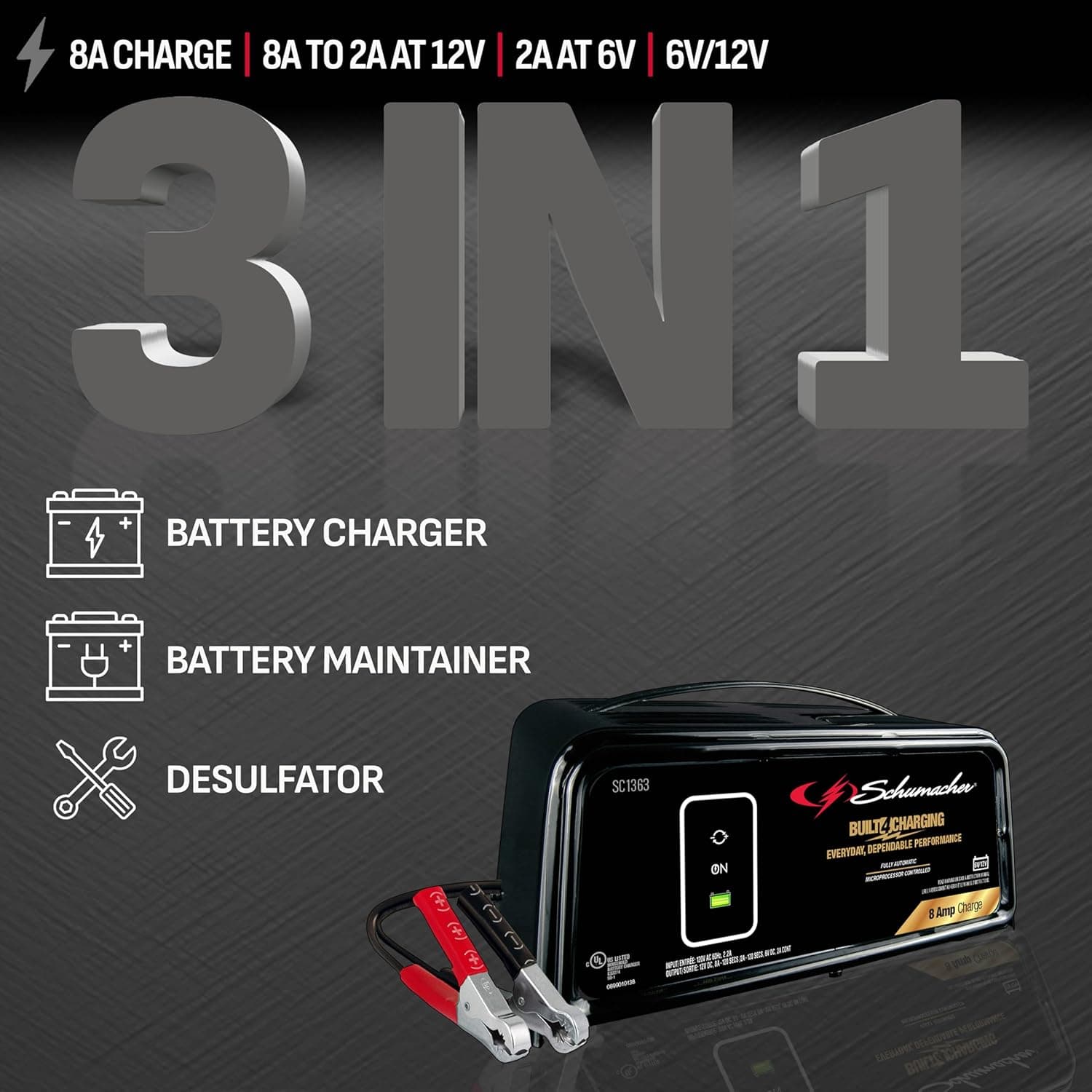 Schumacher SC1363 Automatic Battery Charger