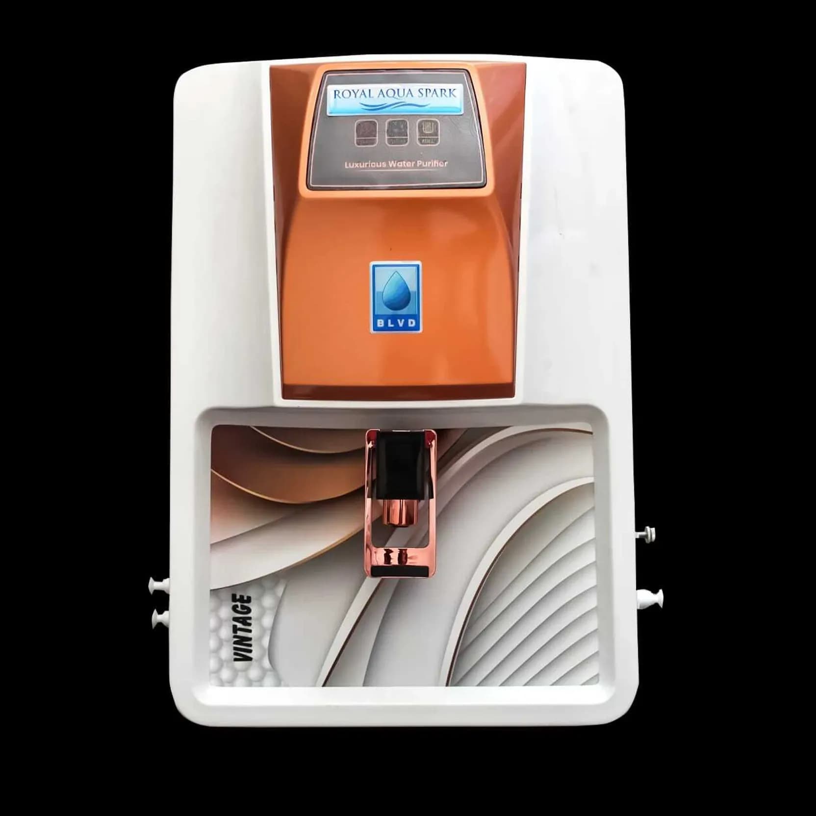 VINTAGE WHITE RO+UV+UF+TDS ADUSJUSTER 1OL RO+UV+CU GAURD+ ALKALINE ENHANSER