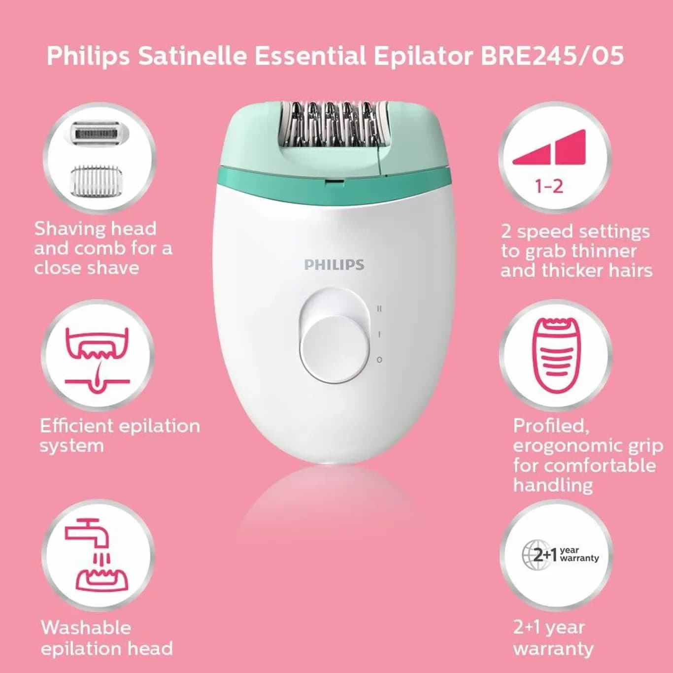 Satinelle Essential (Corded Wet & Dry)