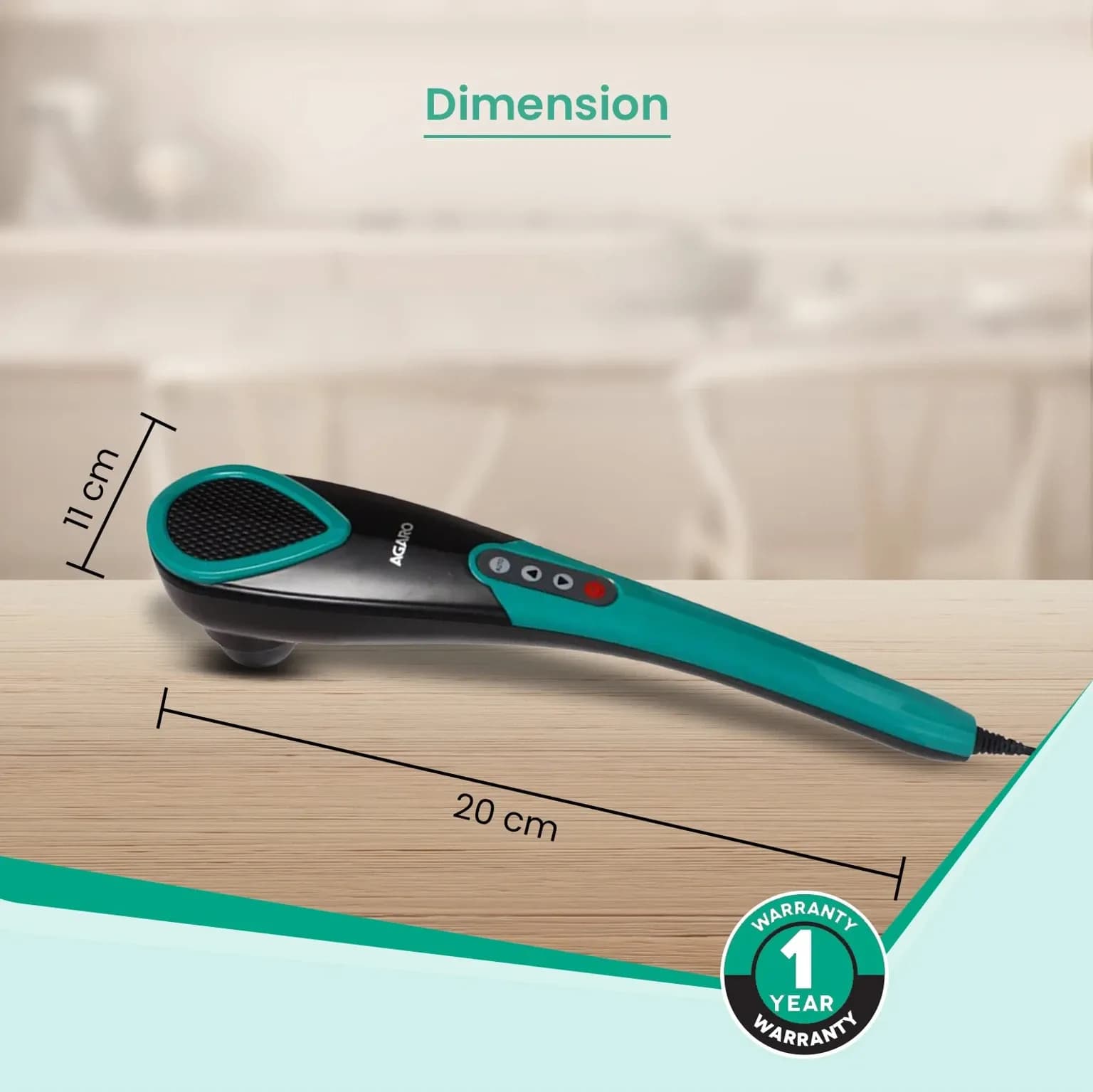 Agaro Comfort Electric Body Massager