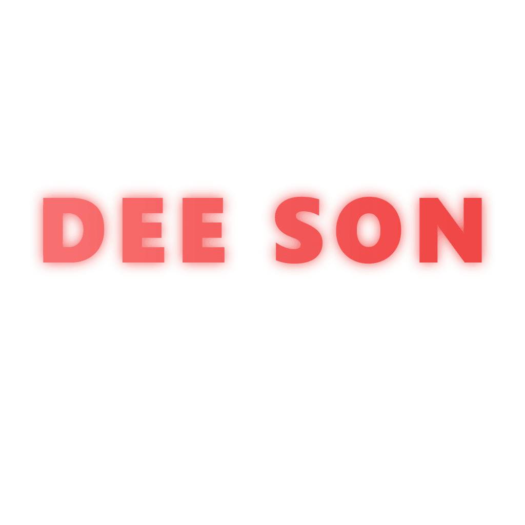 Dee Son Text Logo