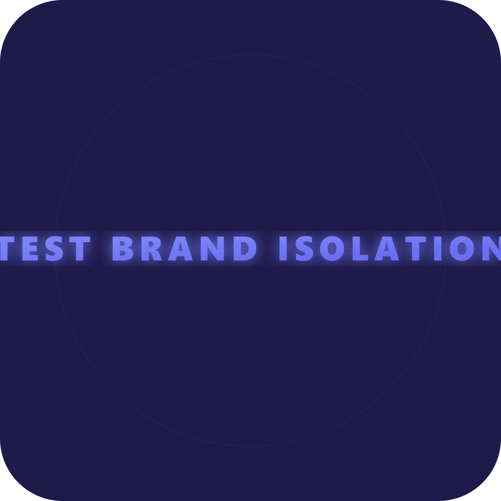 Test Brand Isolation Logo